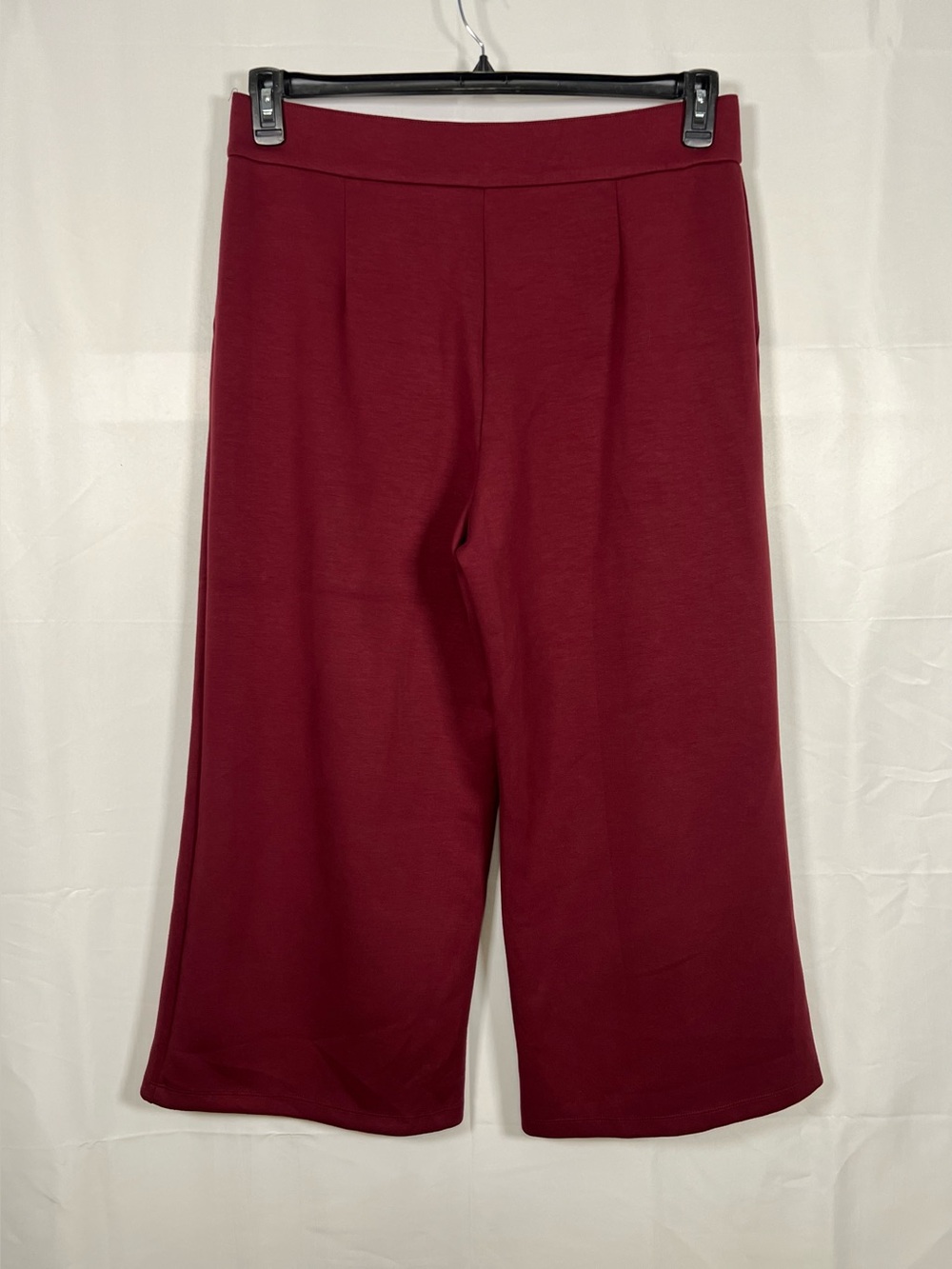 Truth by Republic XL Deep Wine Wide Leg Pull On Pants Stretch Casual Chic - Picture 8 of 8